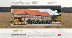 Desktop Screenshot of lyngbygaard.dk